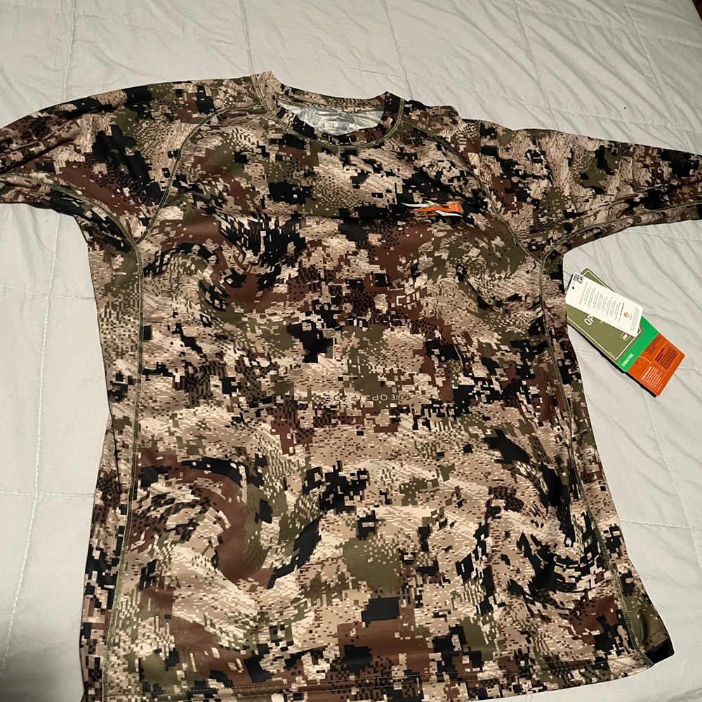 Sitka long sleeve camo shirt